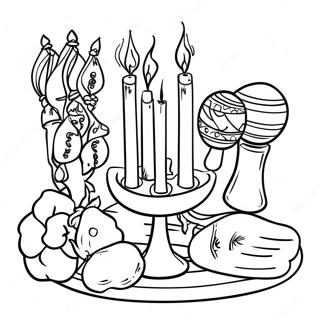 Page A Colorier Kwanzaa 2848-2307