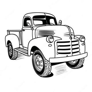 Page A Colorier Camion Classique 28525-25842