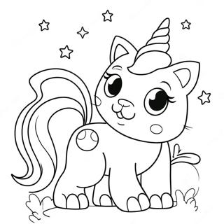 Page A Colorier Chaton Licorne 2858-2315