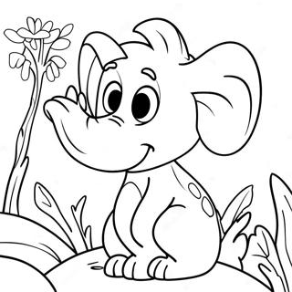 Page A Colorier De Horton Entend Un Who 28626-25914