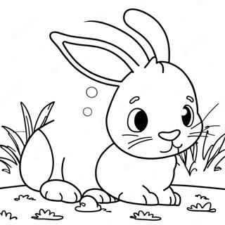 Lapin Réaliste Pages À Colorier