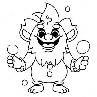 Page A Colorier Heat Miser Avec Boules De Neige 28667-25951