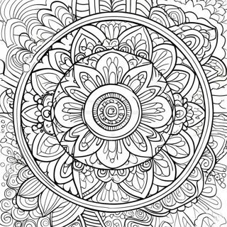 Page A Colorier Mandala De Pleine Conscience 28787-26047