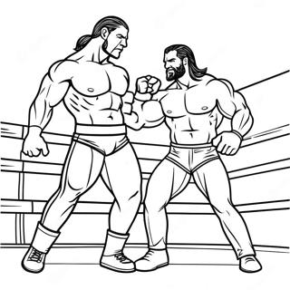 Page A Colorier Des Superstars De La Wwe En Action 28827-26080