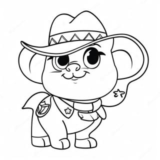 Page A Colorier De Sheriff Callie 28846-26092