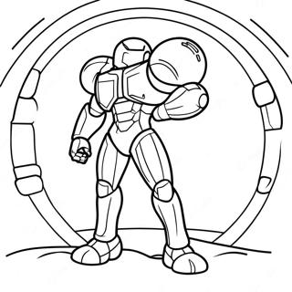 Page A Colorier De Metroid 28856-26099