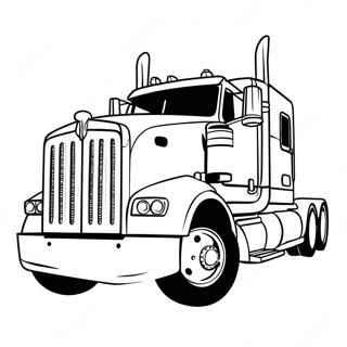 Page A Colorier De Camion Kenworth 28976-26195