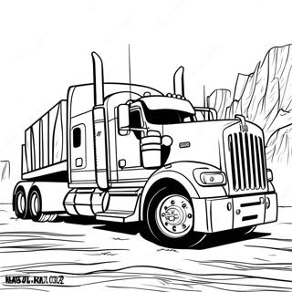 Page A Colorier De Camion Kenworth 28976-26196