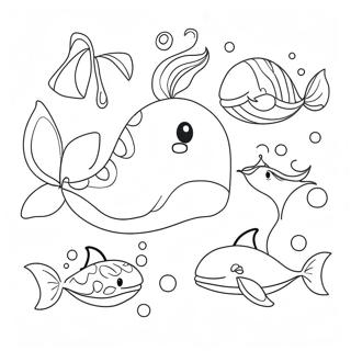 Page A Colorier De Baleine Mignonne 28986-26201