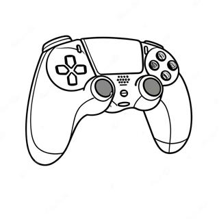 Page A Colorier De Manette Ps5 28996-26212