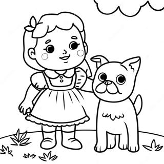 Page A Colorier De Laventure De Dorothy Et Toto 2899-2349