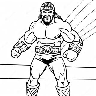 Page A Colorier Des Superstars Wwe En Action 29027-26238