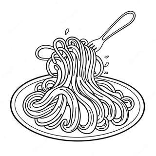 Page A Colorier Spaghetti 29056-26260