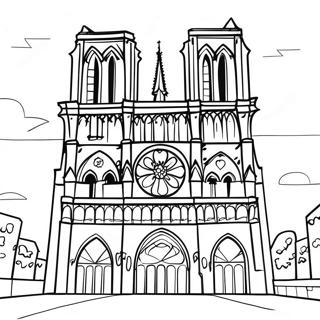 Page A Colorier De Notre Dame 29136-26323