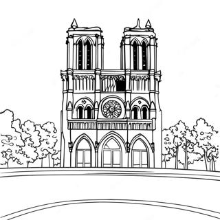 Page A Colorier De Notre Dame 29136-26324