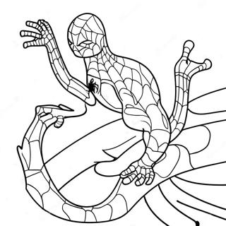 Lézard Spiderman Pages À Colorier