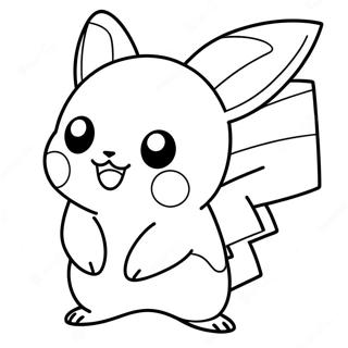 Page A Colorier Pikachu Charmant De Pokemon Go 29408-26534