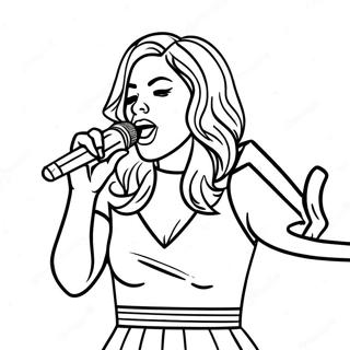 Page A Colorier De Karol G En Performance Sur Scene 2949-2390