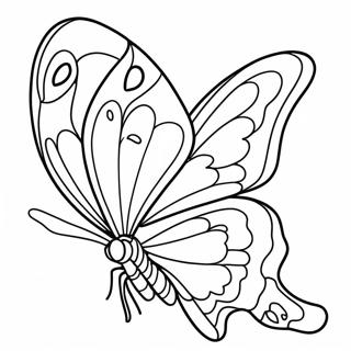 Page A Colorier De Papillon Soie Colore 29508-26614