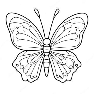 Page A Colorier De Papillon Soie Colore 29508-26616