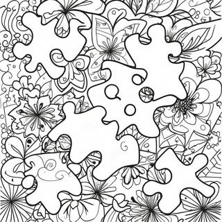 Page A Colorier De Puzzle Colore 29528-26632