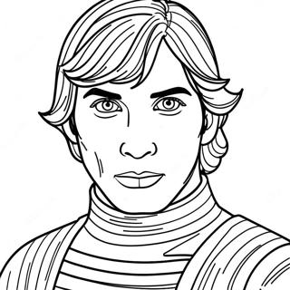 Kylo Ren Pages À Colorier