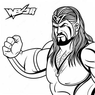 Page A Colorier Wwe 2958-2395