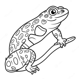 Page A Colorier De Gecko Leopard 29607-26690