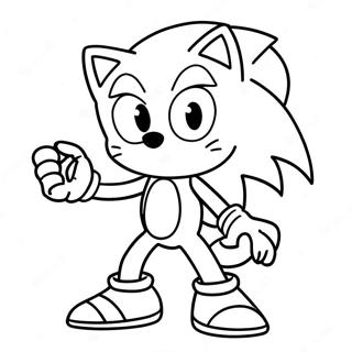 Page A Colorier De Sonic Le Herisson 29627-26707