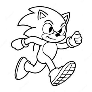 Page A Colorier Sonic Rapide En Course 29628-26709