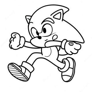 Page A Colorier Sonic Rapide En Course 29628-26711