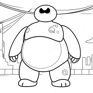 Page A Colorier Baymax 29637-26716