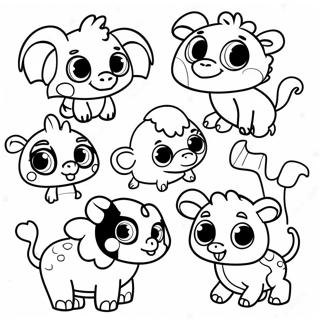 Page A Colorier Animaux Zooba Mignons 29648-26725