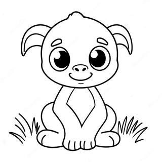 Page A Colorier Animaux Zooba Mignons 29648-26726