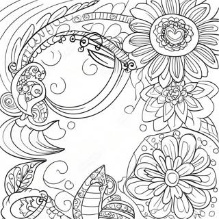 Page A Colorier Bleue 2968-2401