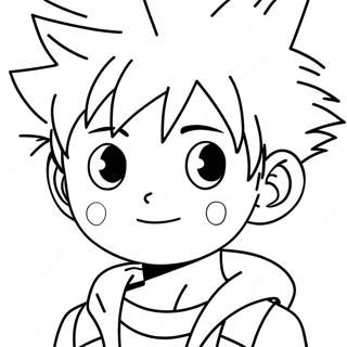 Killua Pages À Colorier