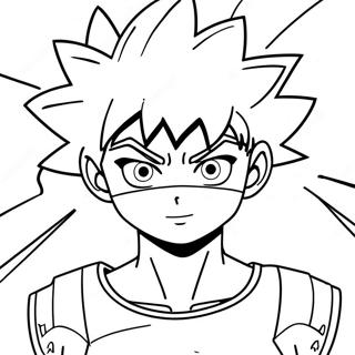 Page A Colorier Killua Avec Des Pouvoirs Electriques 29698-26767