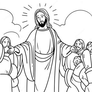 Page A Colorier Des Miracles De Jesus 29757-26811