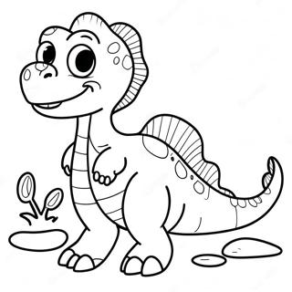 Page A Colorier De Dinosaure Aquatique 29777-26827