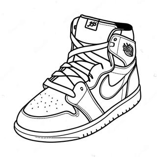 Page A Colorier Basket Jordan 1 2978-2411