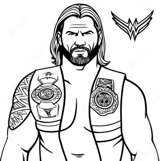 Page A Colorier De La Wwe 29837-26875