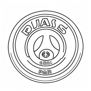 Page A Colorier Du Logo Du Psg 29918-26930