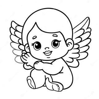 Page A Colorier Petit Ange 30048-27034