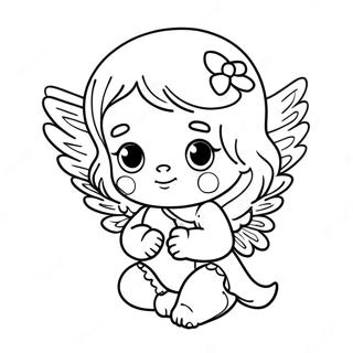 Page A Colorier Petit Ange 30048-27036