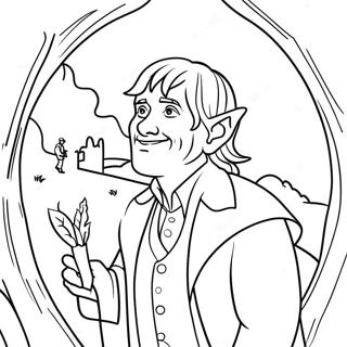 Page A Colorier Hobbit 30078-27058