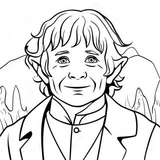 Page A Colorier Aventure De Bilbo Baggins 30079-27064