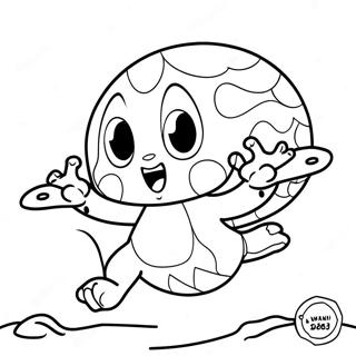 Page A Colorier Kwami Tikki En Action 30129-27103