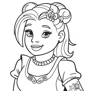 Princesse Disney Punk Pages À Colorier