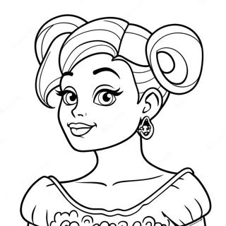 Page A Colorier Princesse Disney Punk 30148-27116