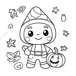 Page A Colorier Cocomelon Halloween 30188-27148